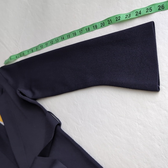 NWT MM LAFLEUR The Merritt Jardigan Jersey Blazer Navy Women's Size Small - Picture 7 of 12